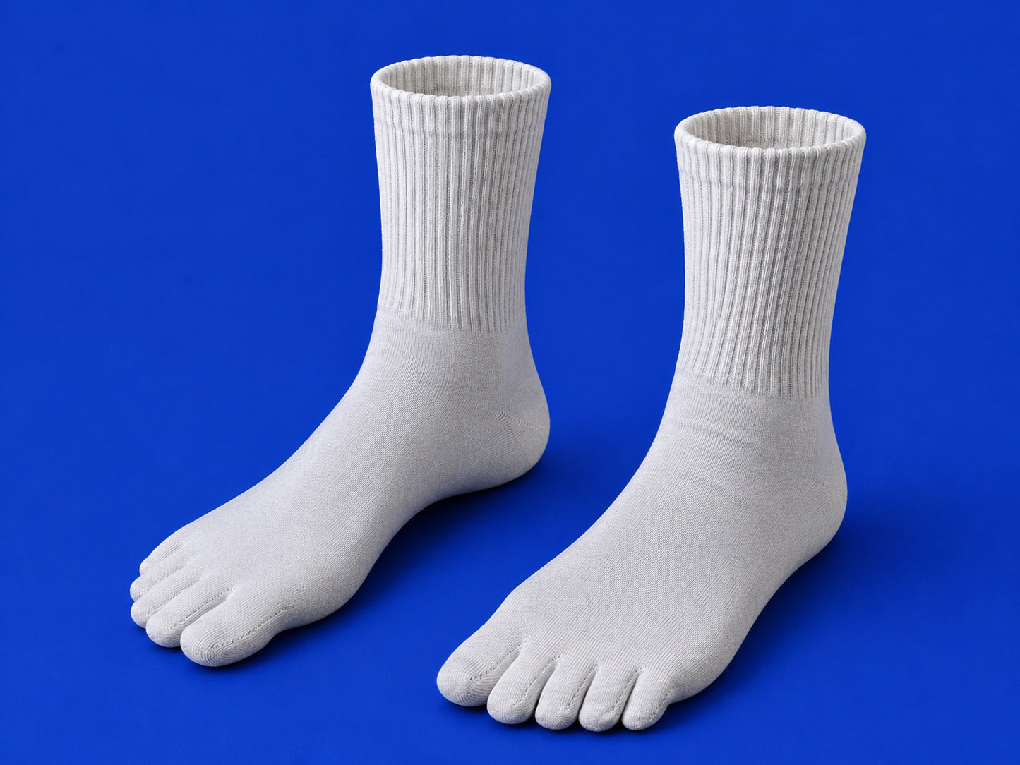 Women's 100% Cotton Toe Socks: Pure Natural Comfort